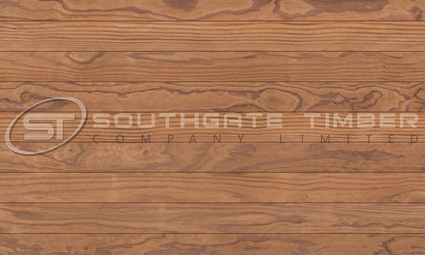 Thermory 20 x 138mm TGV C3 Radiata Pine cladding with a rich brown finish and distinctive grain pattern, sustainable thermally modified timber from Southgate Timber.