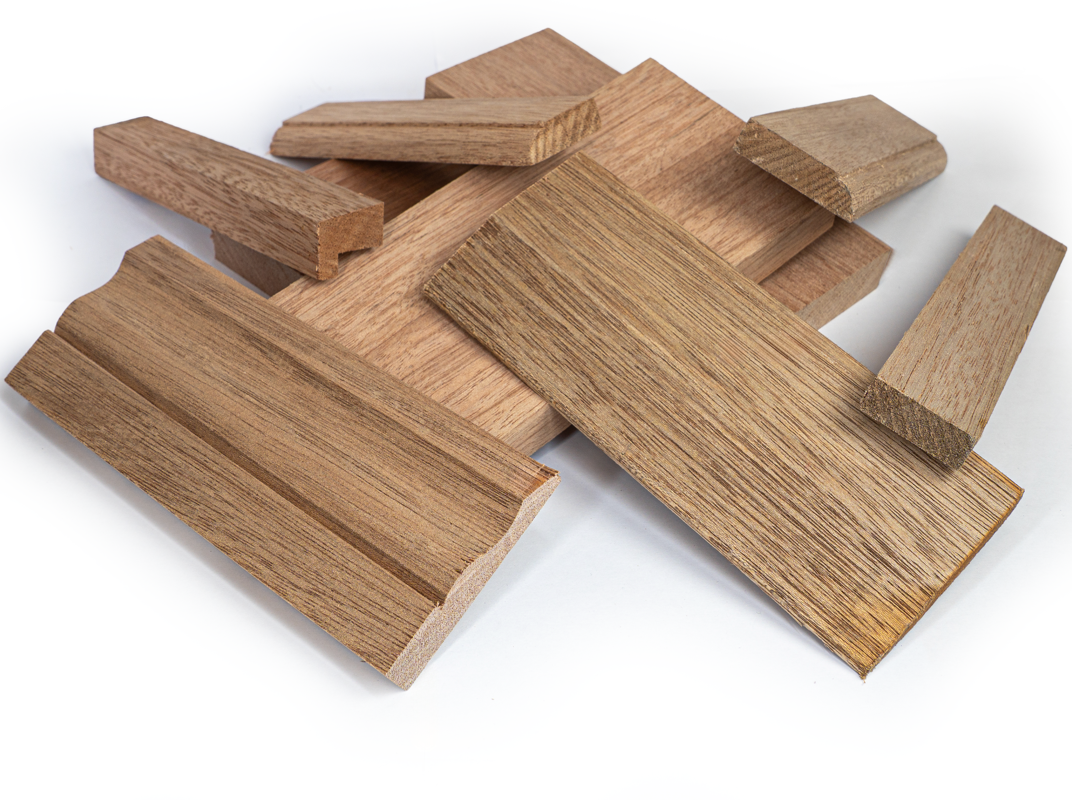 Meranti hardwood mouldings