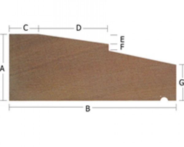 Meranti Hardwood Mouldings PEFC & SLVK