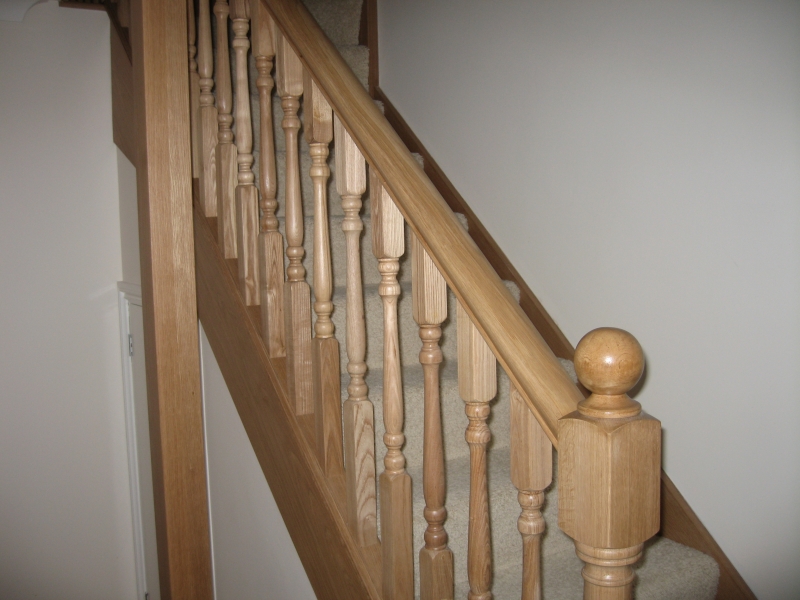 American White Oak Staircase