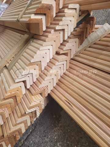 Douglas Fir 42 x 42mm L Section