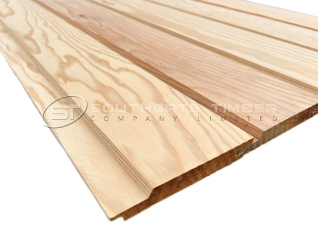 Douglas Fir 18 x 140mm Channel Groove ST10