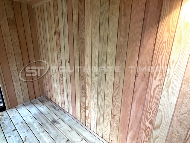 Douglas Fir 18 x 140mm Channel Groove ST6
