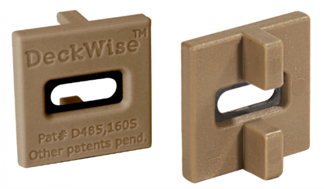 Deckwise Extreme hidden Decking Fixings - 4mm Gap METAL