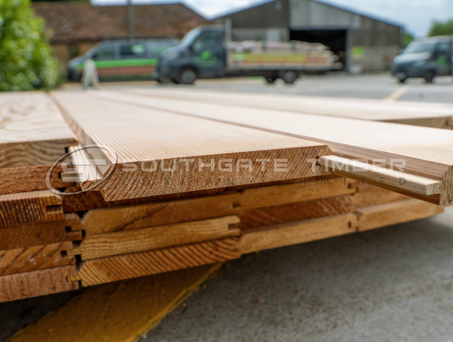 Douglas Fir 18 x 140mm TGV ST1