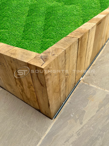 Euro Oak Sleepers 100 x 200mm A GradeFSC