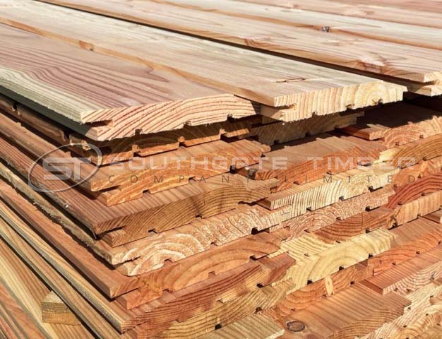 Larch 20 x 144mm Channel Groove Cladding ST10.L 