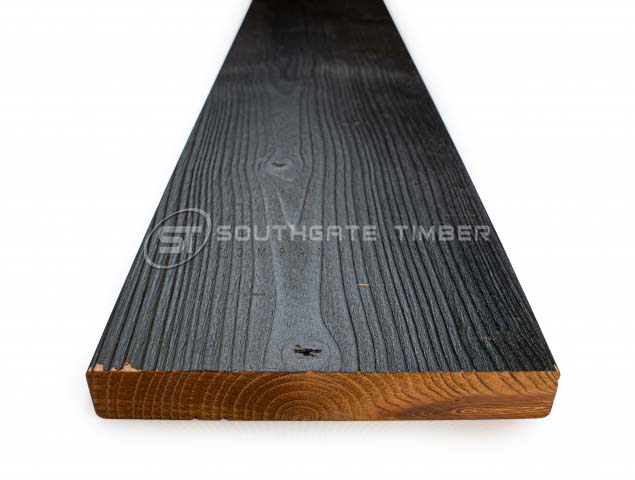 Thermory 20 x 140mm PAR + Rd C4B Thermo Spruce Vivid Black - view 3