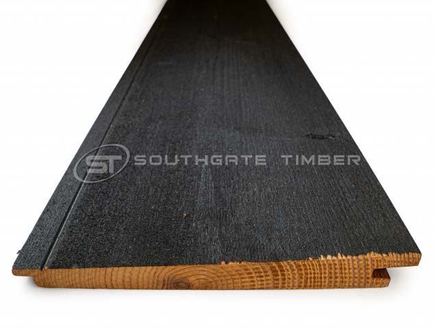 Thermory 21 x 185mm Featheredge C11 S Thermo Spruce Vivid Black - view 6
