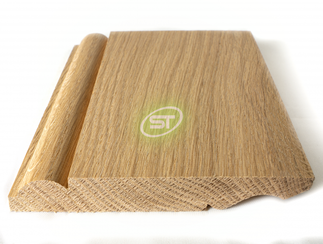Am White Oak 20 x 140mm Torus/Ogee Skirting
