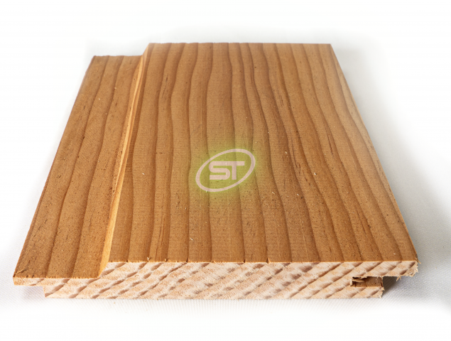 Douglas Fir 18 x 140mm Channel Groove ST10