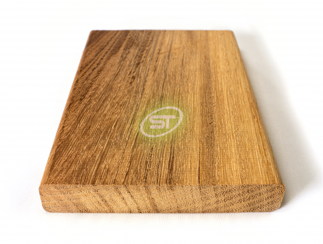 Iroko 20 x 120mm Smooth Double