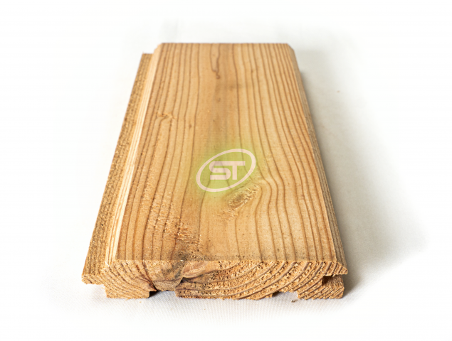 Larch 20 x 95mm T.G.V. Cladding ST0.L 