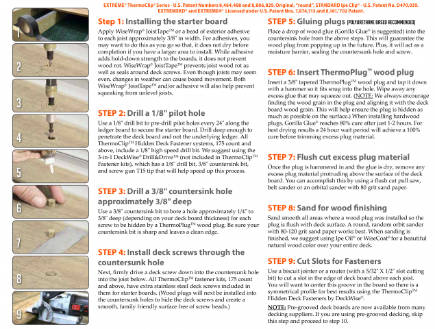 Deckwise Ipe Plugs 350no. - view 2