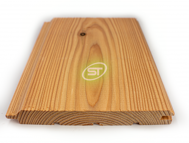 Larch 20 x 144mm T.G.V. Cladding ST1.L - view 5