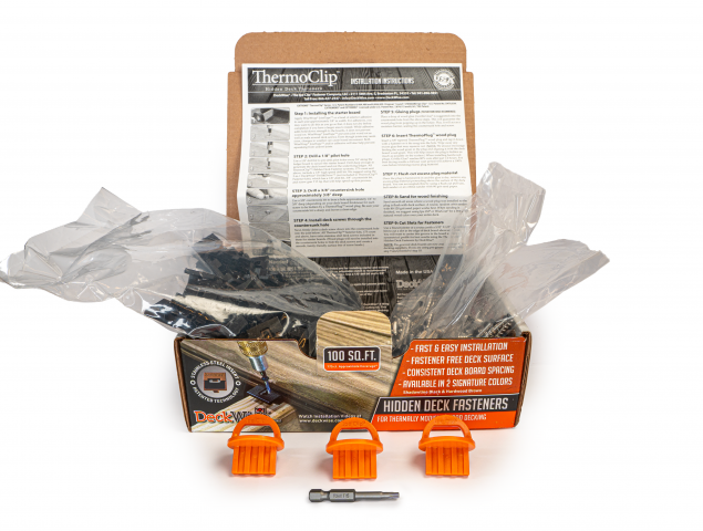 Deckwise Thermo Clip hidden Decking Fixings 6mm Gap 185 kit - view 8