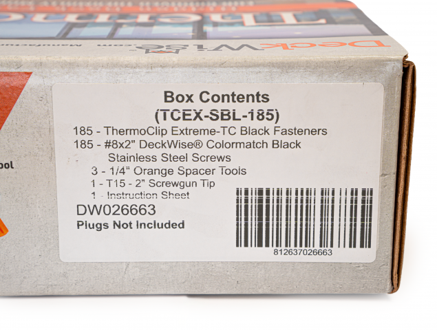 Deckwise Thermo Clip hidden Decking Fixings 6mm Gap 185 kit - view 9