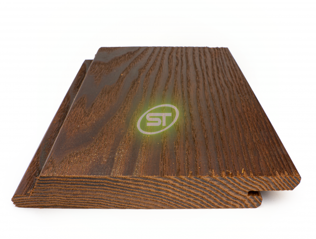 Thermory 20 x 132mm Benchmark Thermo Ash Cladding C6 - view 3