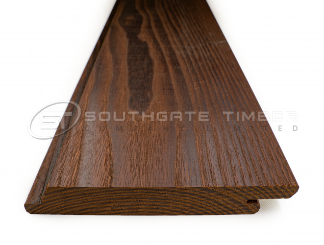 Thermory 20 x 132mm Benchmark Thermo Ash Cladding C6 - view 2
