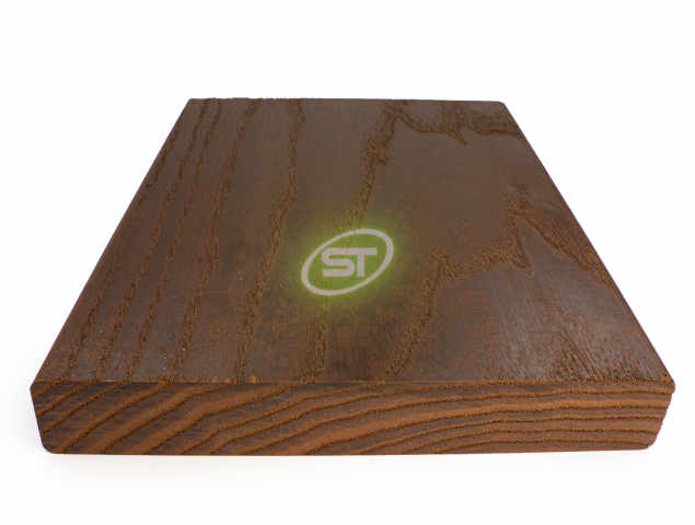 Thermory 20 x 132mm Benchmark Thermo Ash Decking D4 - view 5