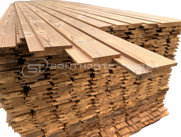 Thermowood Pine 20 x 95mm Channel Groove Vertical ST65.TW