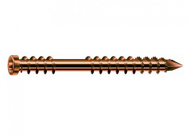 Spax Stainless Antique finish 5.0 x 60mm x 100 box decking screw