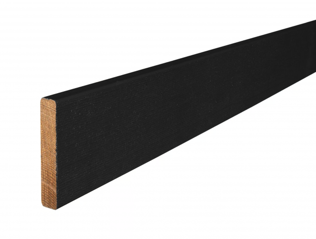 Thermory 20 x 140mm PAR + Rd C4B Thermo Spruce Vivid Black - view 2