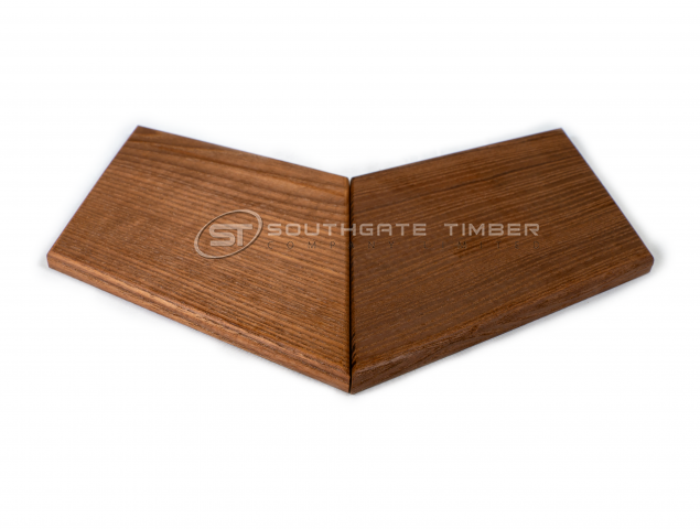 Thermory Thermo-Ash Decor Rhomb Tiles Internal