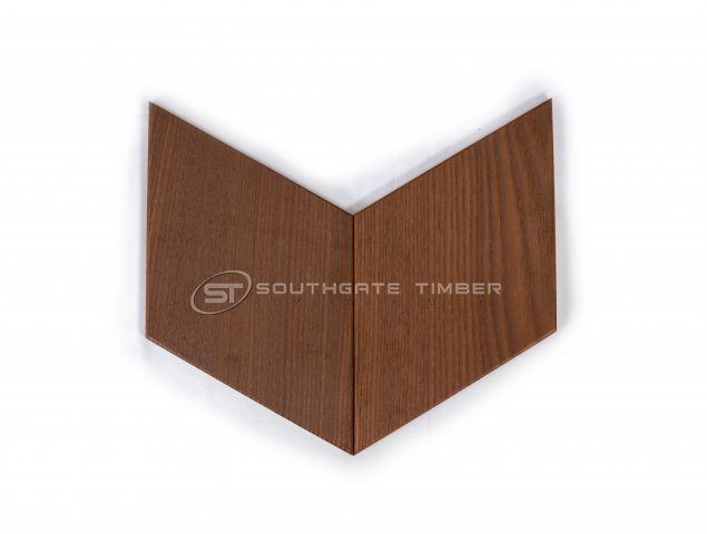 Thermory Thermo-Ash Decor Rhomb Tiles Internal