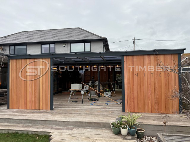 Western Red Cedar 18 x 144mm Channel Groove ST6 