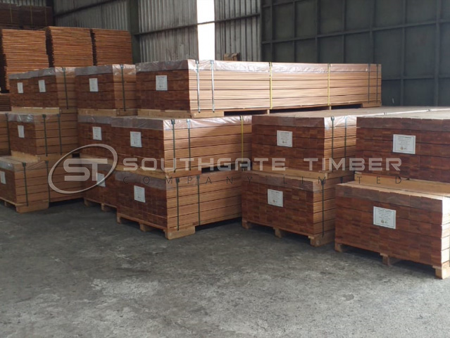 Yellow Balau 19 x 90mm Smooth 2 sides ***FSC***