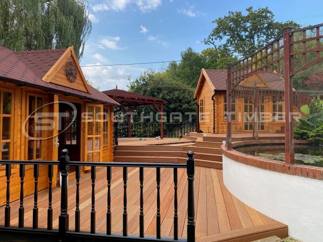 Yellow Balau 21 x 145mm Smooth/Castle ***FSC***