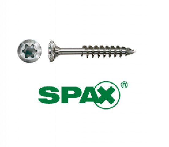 Spax Stainless 4.5 x 35mm x 200 box facade screw