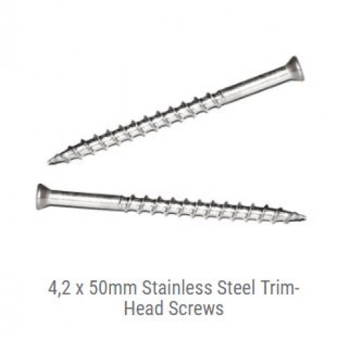 Deckwise Stainless Steel Cladding Hidden Fix kit - 300