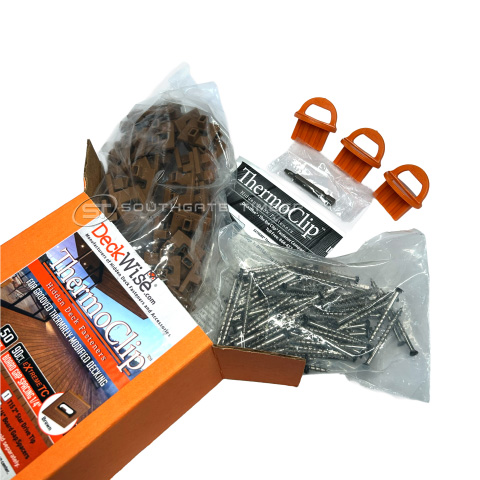 Deckwise Thermo Decking Clip Hidden Decking Fixings - 6mm Gap - mini 90 kit