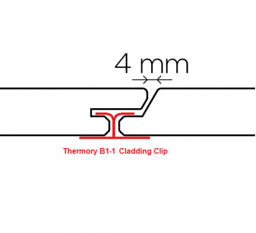 Thermory B1-1 Cladding Clip
